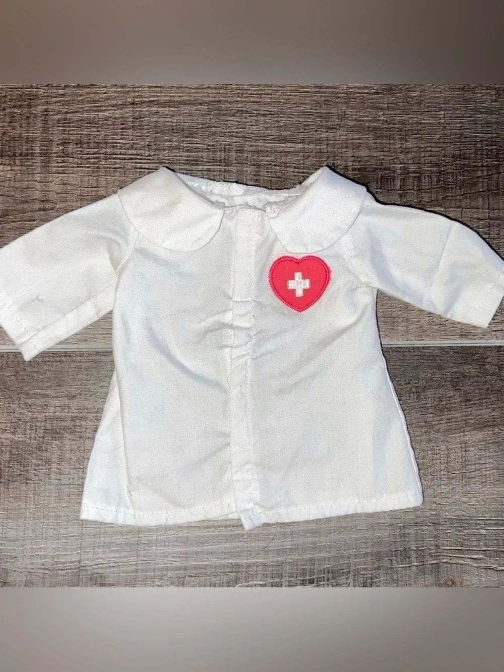💞 Pretend Play Doll Doctor Coat for 18” Dolls